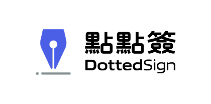 logo dotted Sign